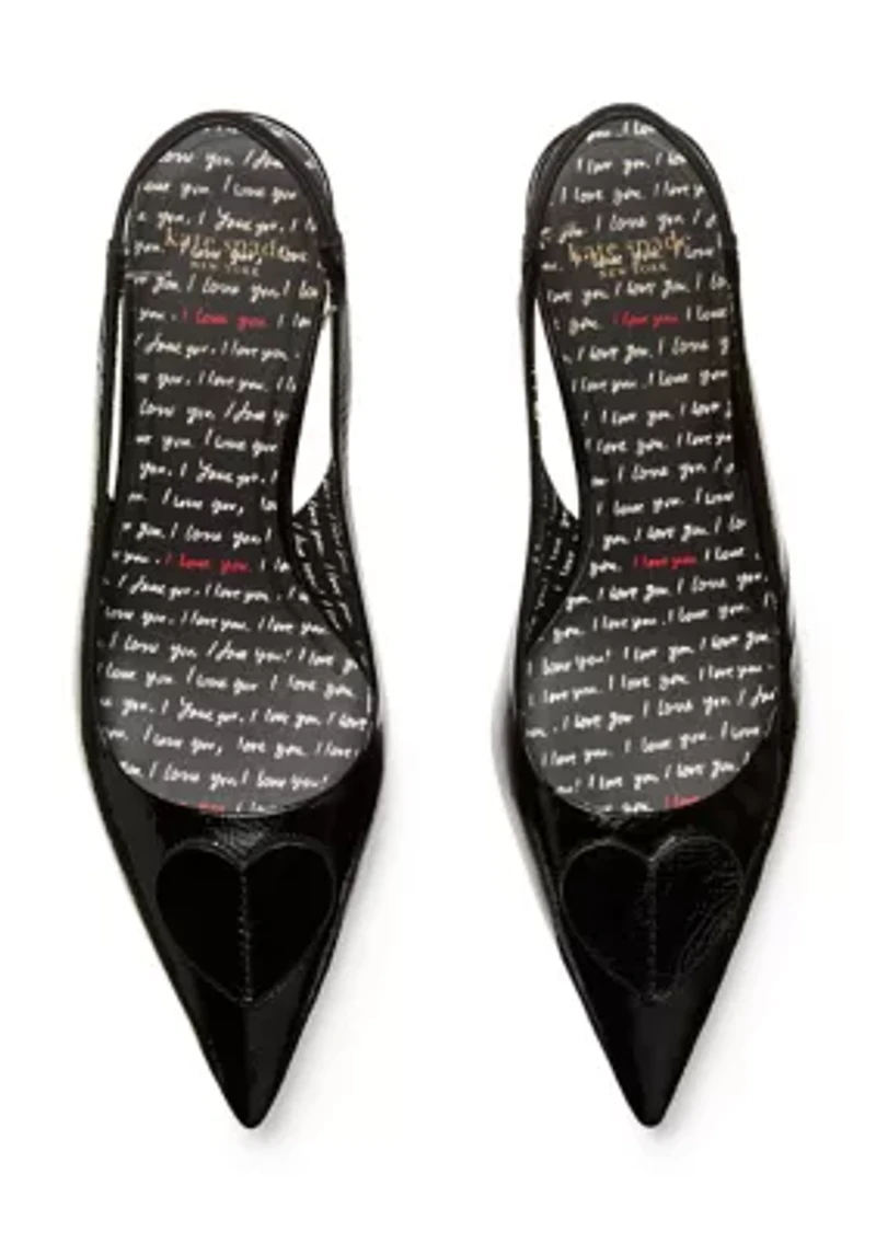 Lover Slingback Kitten Heels