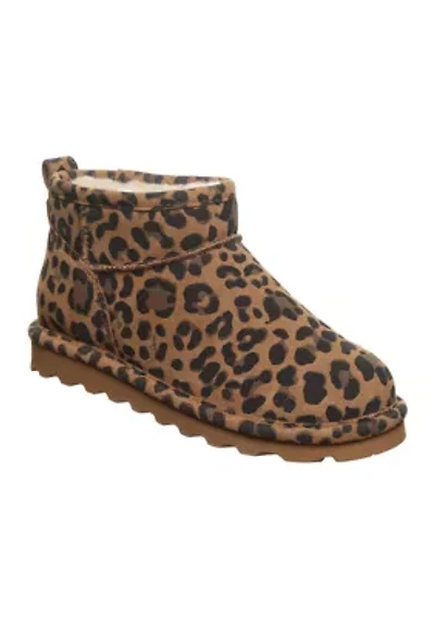 Shorty Leopard Booties