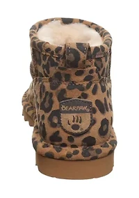 Shorty Leopard Booties