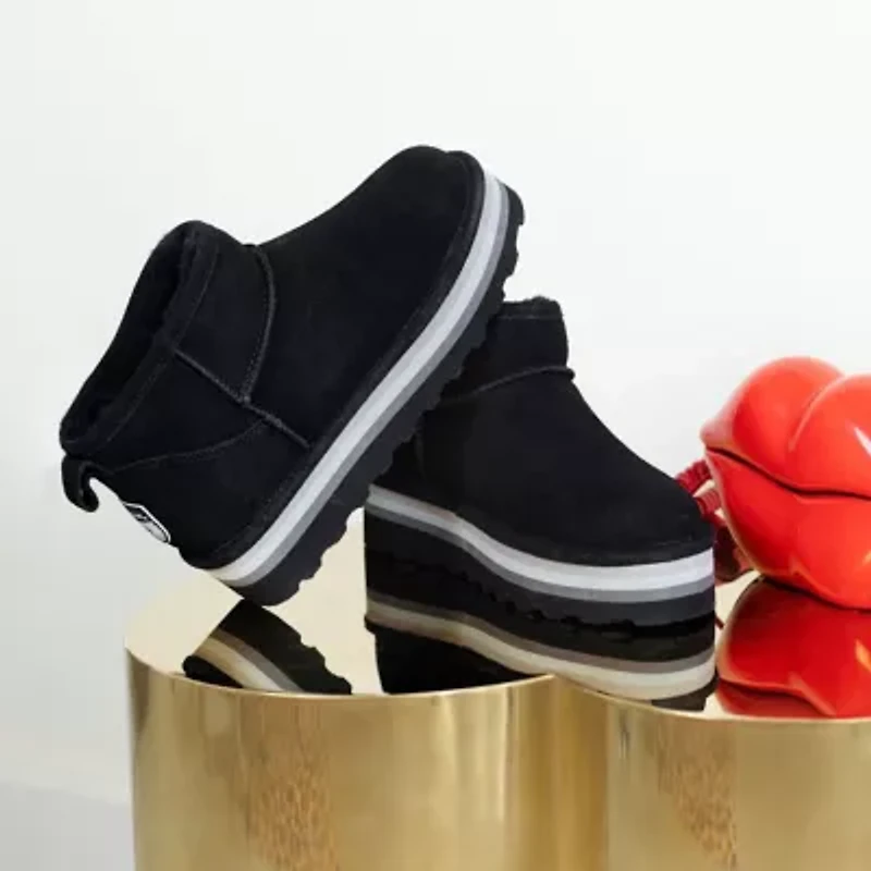 Retro Shorty Platform Bootie