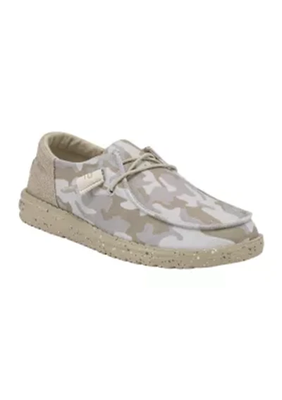Wendy Funk Camo Tide Linen Loafers