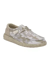 Wendy Funk Camo Tide Linen Loafers