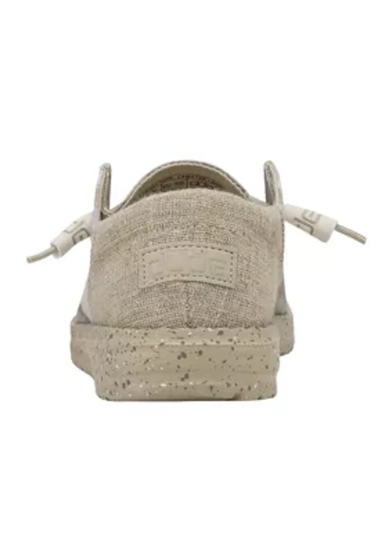 Wendy Funk Camo Tide Linen Loafers