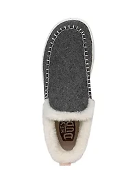 Denny Faux Wool Shearling Booties