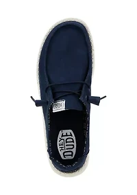 Wendy Stretch Canvas Loafer Flats