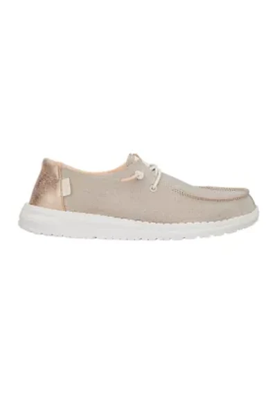 Wendy Metallic Sparkle Loafers