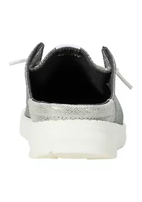 Wendy Slip Metallic Sparkle Loafers