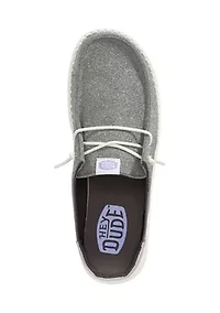 Wendy Slip Metallic Sparkle Loafers