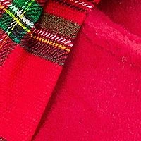 Wendy Box Tartan Loafer Flats