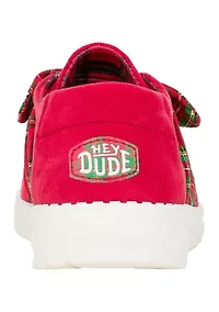 Wendy Box Tartan Loafer Flats
