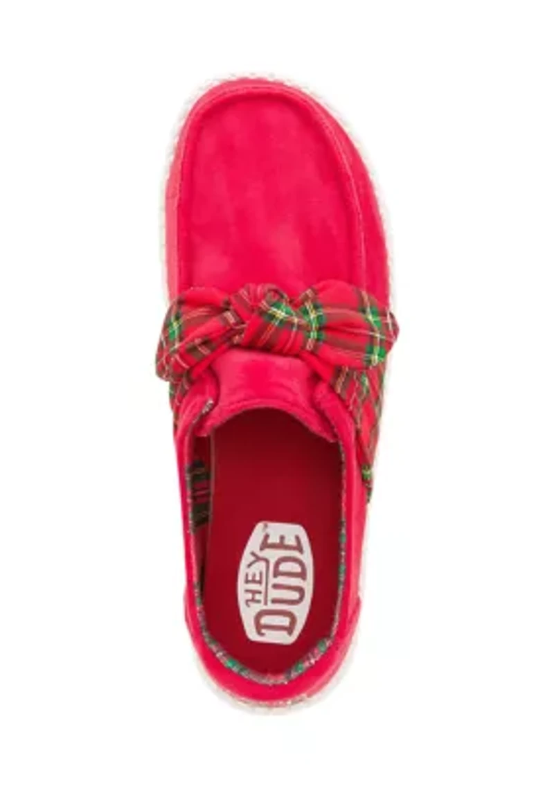 Wendy Box Tartan Loafer Flats