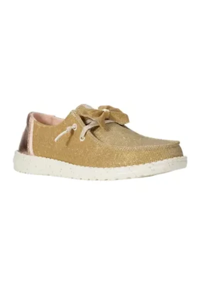 Wendy Box Sparkle Loafer Flats