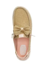 Wendy Box Sparkle Loafer Flats