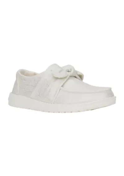Wendy Bow Shimmer Flats