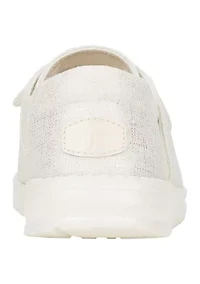 Wendy Bow Shimmer Flats