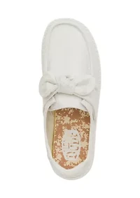Wendy Bow Shimmer Flats