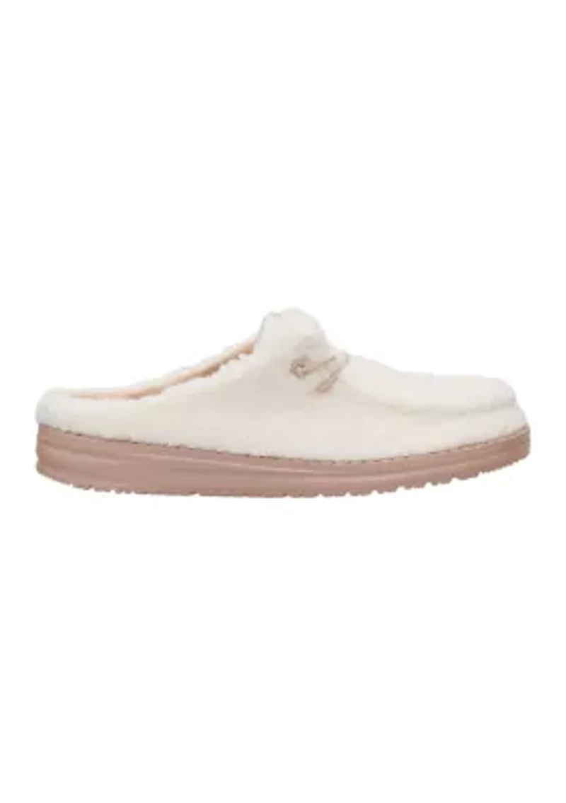 Wendy Slip Sherpa Loafer Flats
