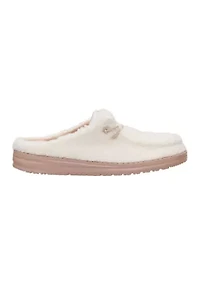 Wendy Slip Sherpa Loafer Flats
