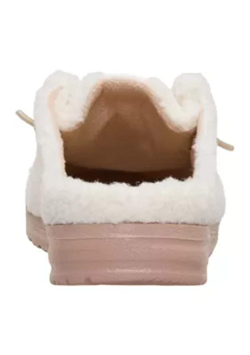 Wendy Slip Sherpa Loafer Flats