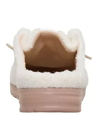 Wendy Slip Sherpa Loafer Flats