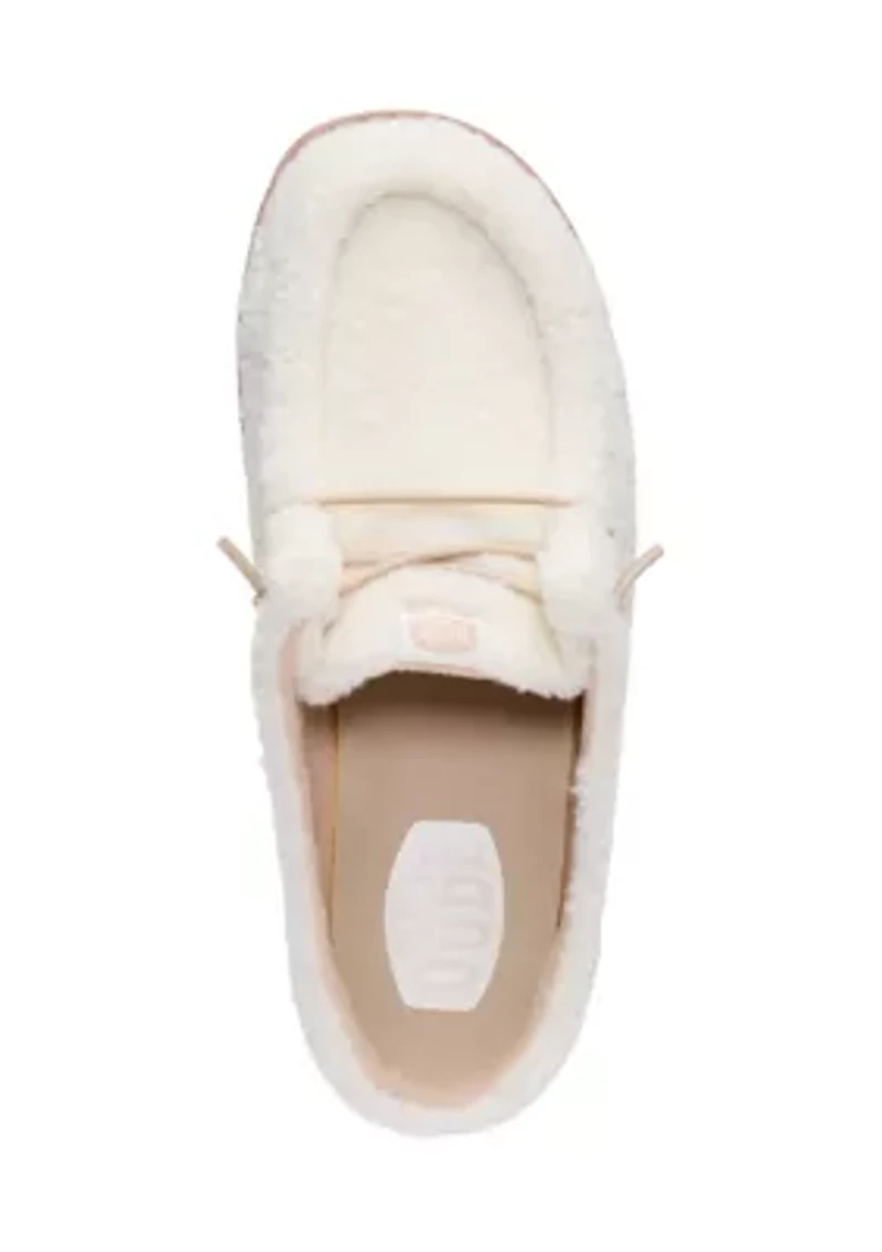 Wendy Slip Sherpa Loafer Flats
