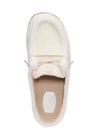 Wendy Slip Sherpa Loafer Flats