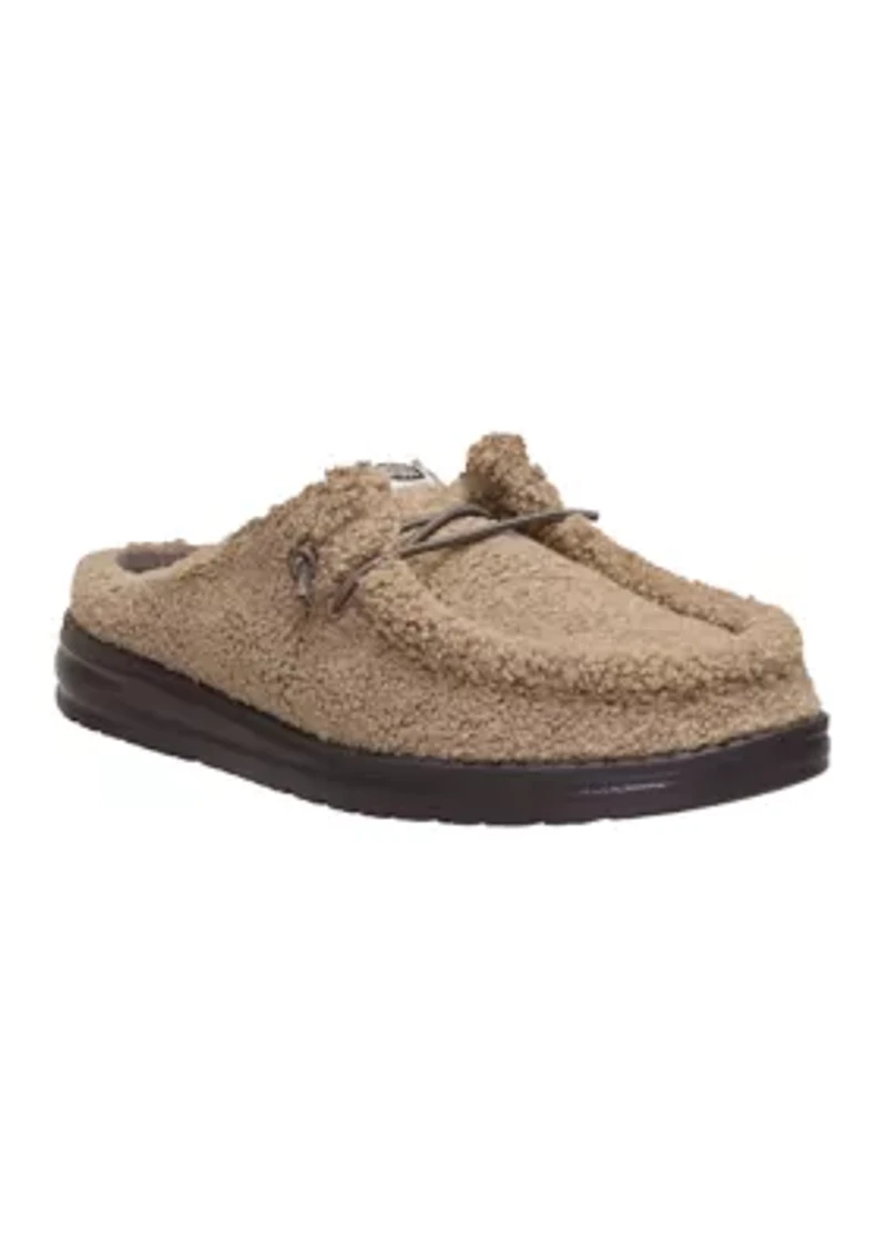 Wendy Slip Sherpa Flats