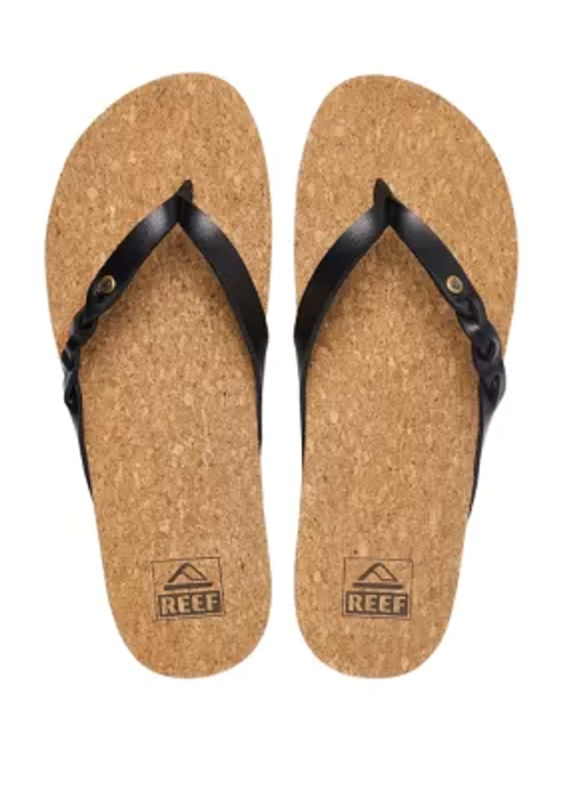 Cushion Court Twist Thong Sandals