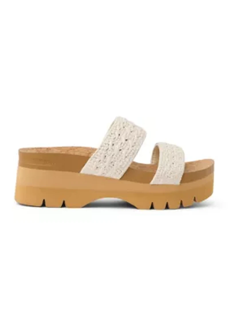 Cushion Vista Higher Vintage Woven Sandals