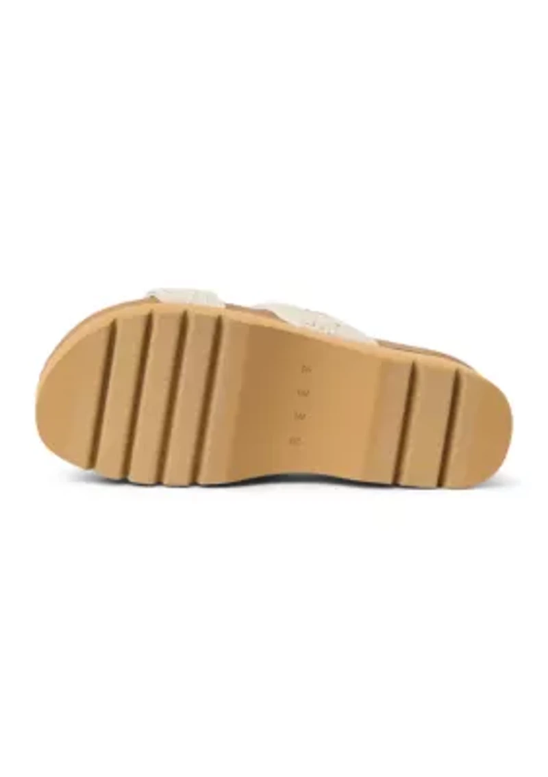 Cushion Vista Higher Vintage Woven Sandals