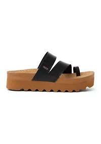 Vista Hi Layla Platform Toe Ring Sandals