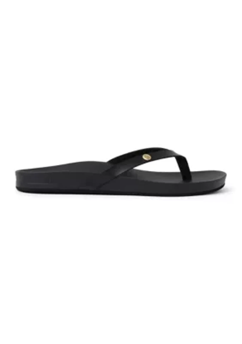 Vista Ivy Footbed Thong Flip Flop Sandals