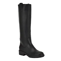 Pauline Round Toe Tall Shaft Dress Boots