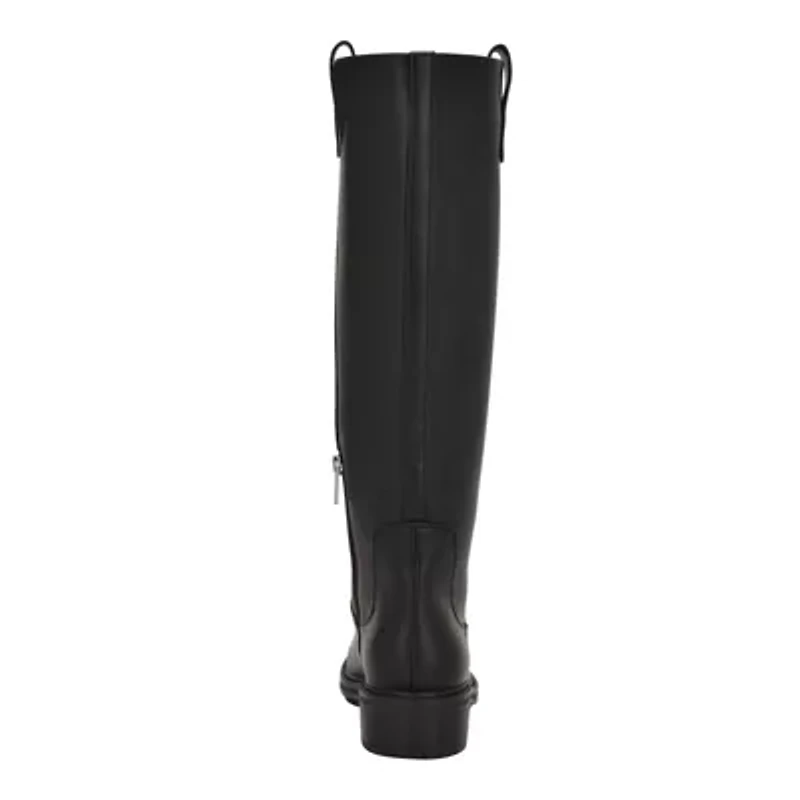 Pauline Round Toe Tall Shaft Dress Boots