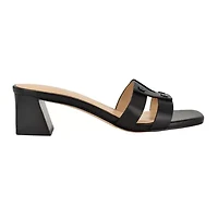 Andrae Slip-on Block Heel Dress Sandals