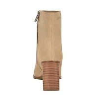 Dezzi Block Heel Casual Ankle Booties