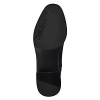 Jasen Block Heel Almond Toe Dress Booties