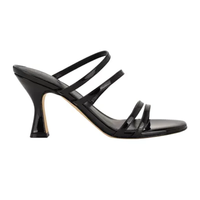 Jayla Strappy Square Toe Slip-on Sandals