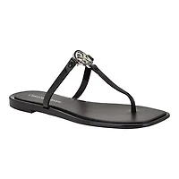 Ellye Square Toe Slip-on Casual Sandals