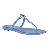 Ellye Square Toe Slip-on Casual Sandals