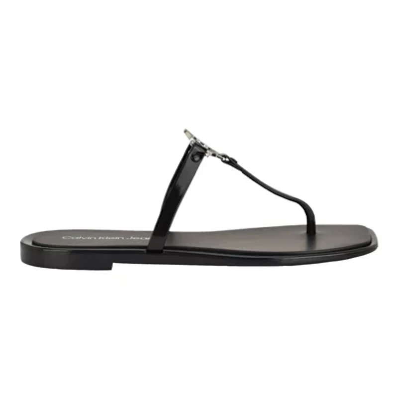 Ellye Square Toe Slip-on Casual Sandals