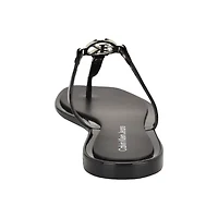 Ellye Square Toe Slip-on Casual Sandals