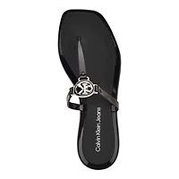 Ellye Square Toe Slip-on Casual Sandals