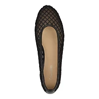 Delicate Casual Woven Flat Loafers