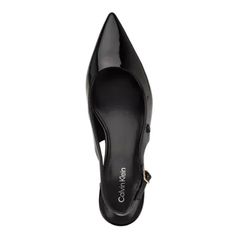 Sarra Pointy Toe Dress Slingback Pumps