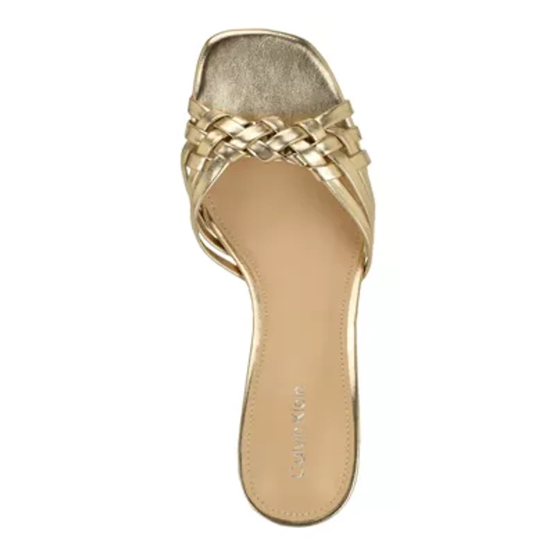 Wendine Slip-on Square Toe Dress Sandals