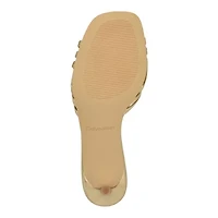 Wendine Slip-on Square Toe Dress Sandals