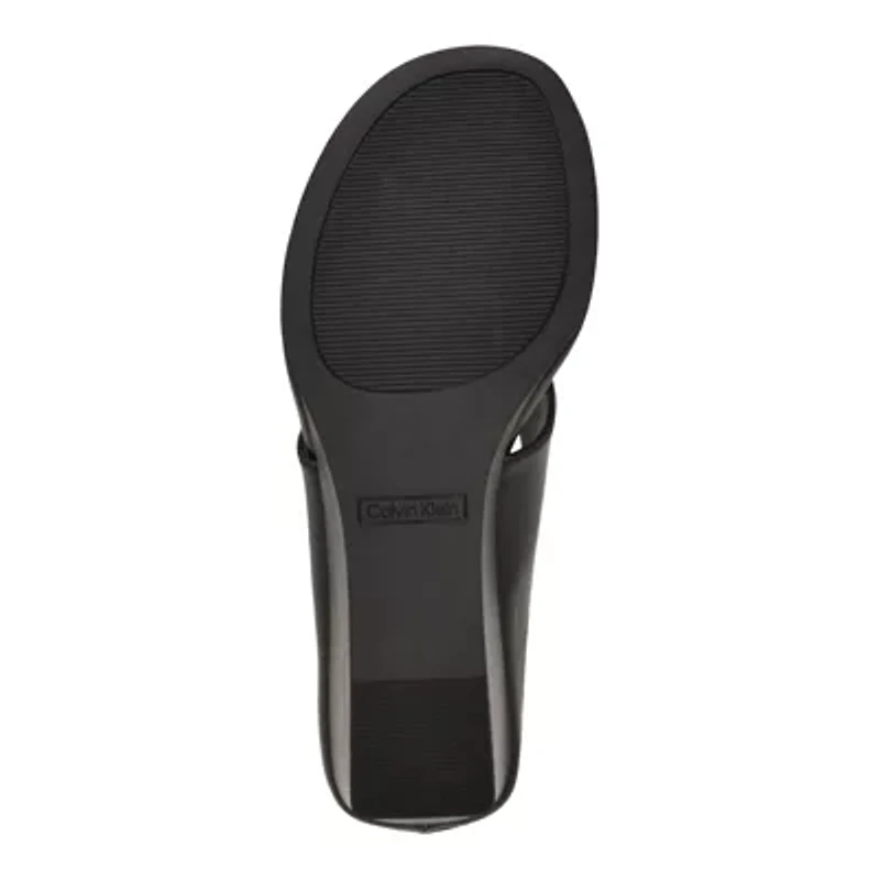 Marchela Round Toe Slip-on Wedge Sandals