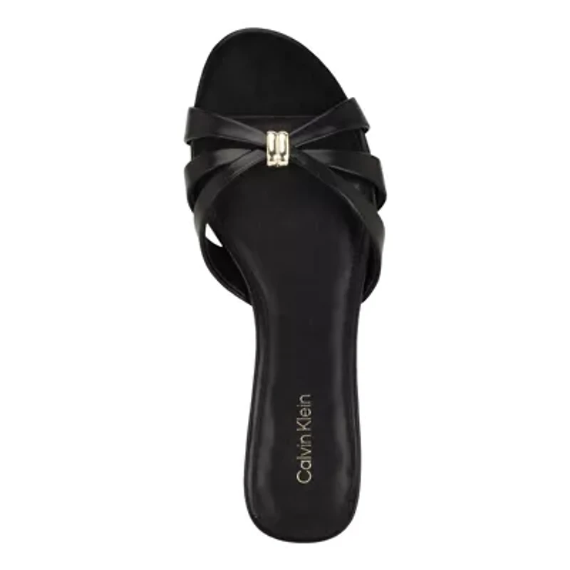 Petula Slip-on Flat Strappy Sandals