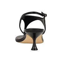 Portia Round Toe Tapered Heel Dress Sandals